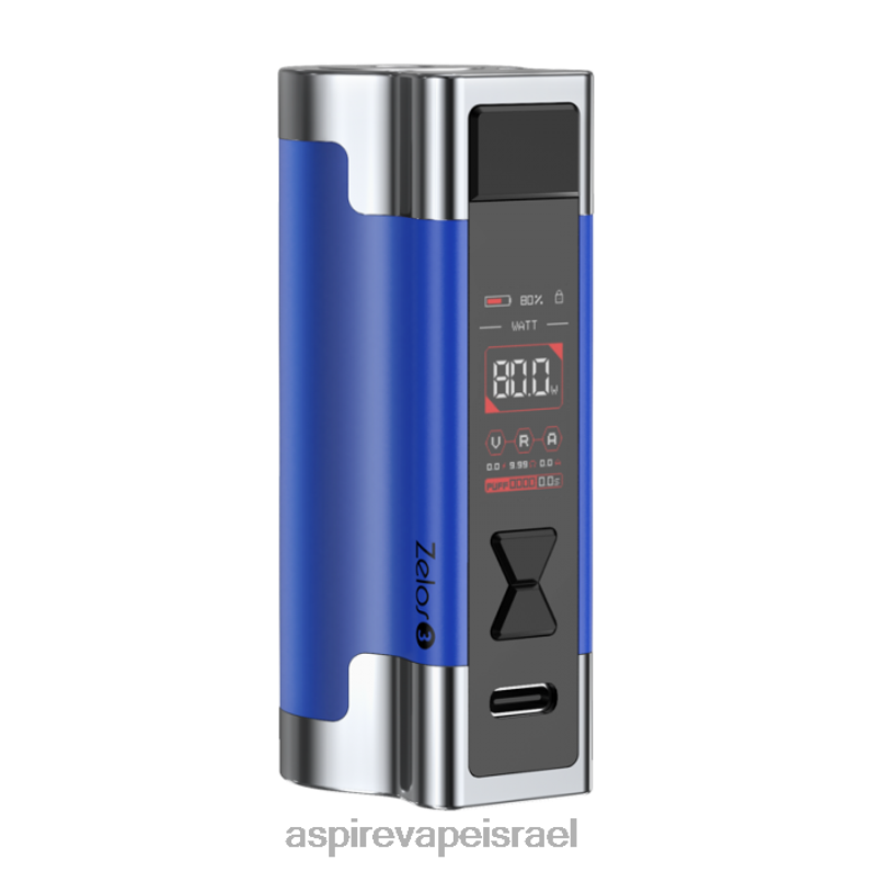 Aspire Ecig | NFZRD194 Aspire Zelos 3 מוד כְּחוֹל