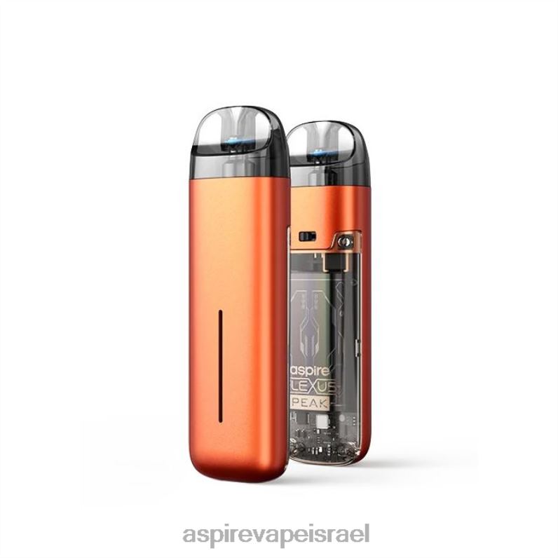 Aspire Ecig | NFZRD4 Aspire Flexus שִׂיא כתום ענבר