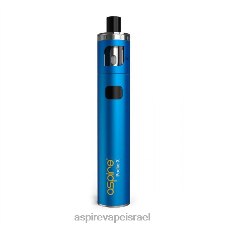 Aspire Vape Israel | NFZRD111 Aspire Pockex כיס aio כְּחוֹל