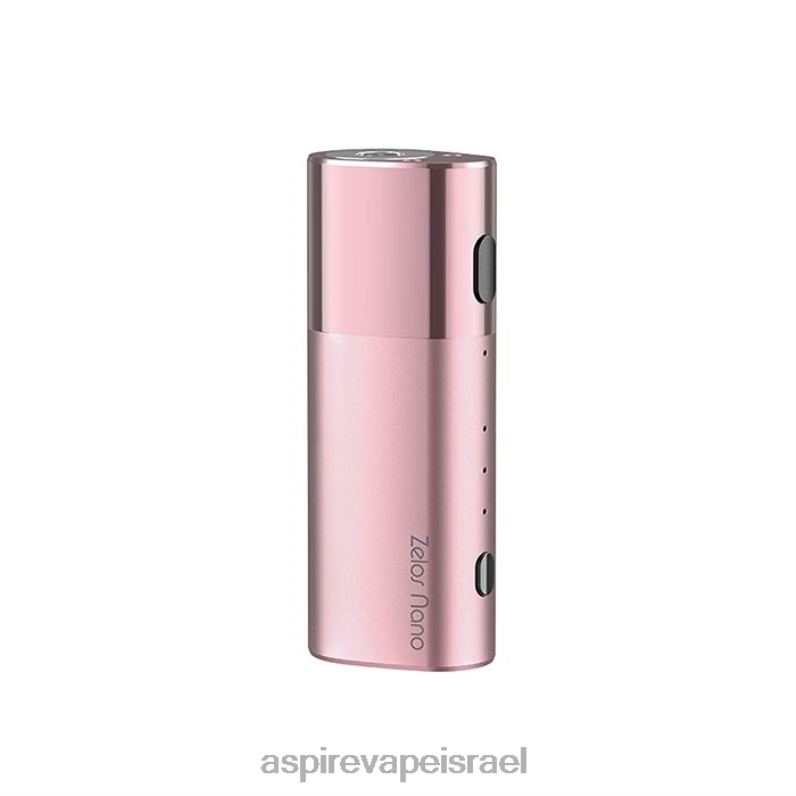 Aspire Vape Israel | NFZRD201 Aspire Zelos גרסת ננו מוד סטנדרטית ורוד זהב