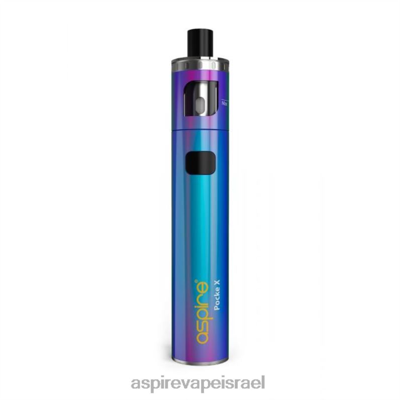 Aspire Vape Jerusalem | NFZRD112 Aspire Pockex כיס aio קשת בענן