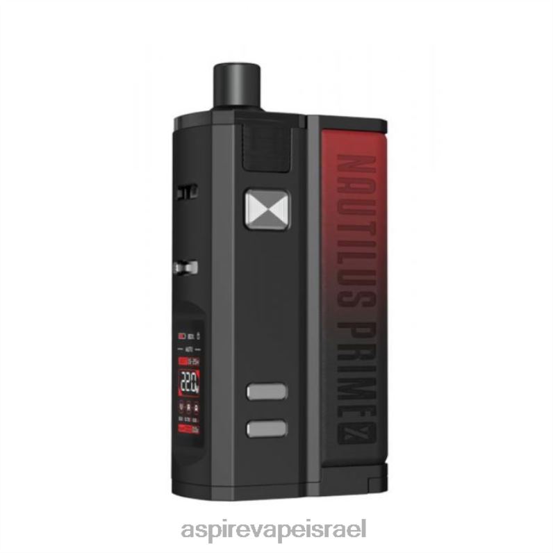 Aspire Vape | NFZRD136 Aspire Nautilus ערכת prime x שיפוע אדום